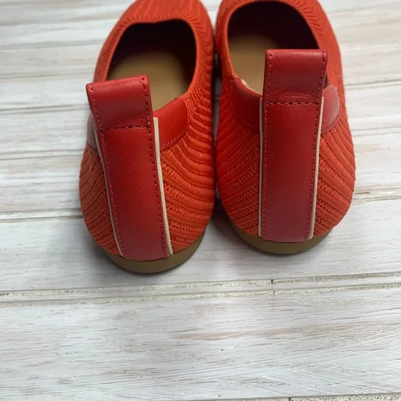 Everlane The Day Glove Flat Bright Red Knit Size 9 | Minimalist Flat - Picture 5 of 8